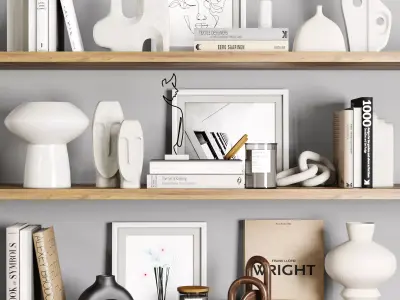 decorative set Vol013 3D model