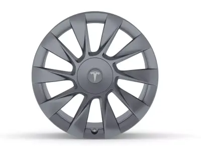 Tesla Car Rim 03 3D model