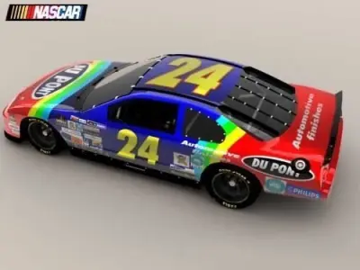 NASCAR 4 2005 3D model