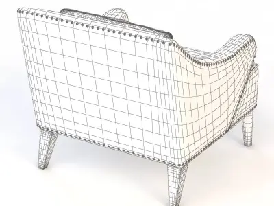 Baker Avenue Chair 3D model
