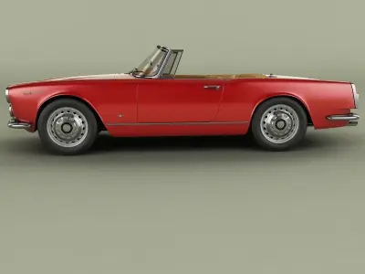 Alfa Romeo 2600 Touring Spider 3D model