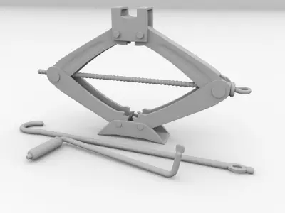 Car Jack 3D model