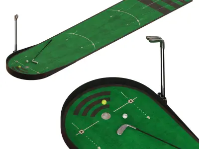 Home Mini Golf 3D model
