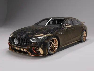 Mercedes AMG GT 63 S luxury 3D model