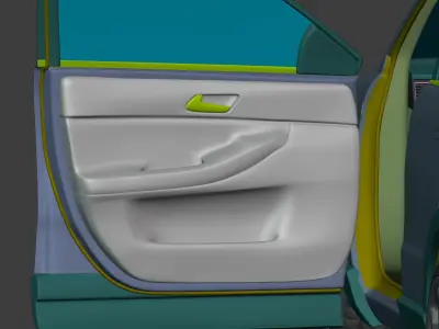 Generic SUV - Crossover Car -- Original Design 3D model