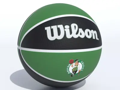 Wilson Boston Celtics Basketball 3D model