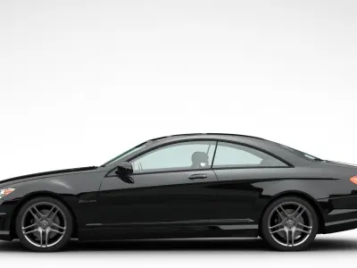Mercedes Benz CL65 Coupe 3D model