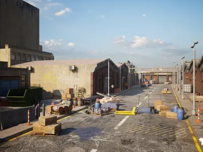 Simulation Game Environments Mega Bundle Low-poly 3D model