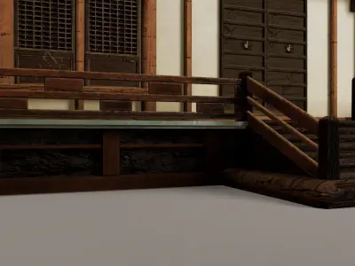 ASIAN HOUSE Free 3D model