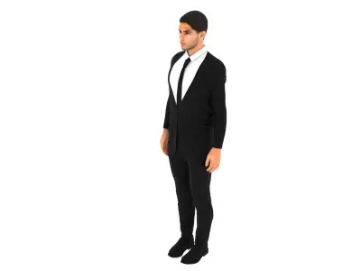 Achraf Hakimi Low-poly 3D model