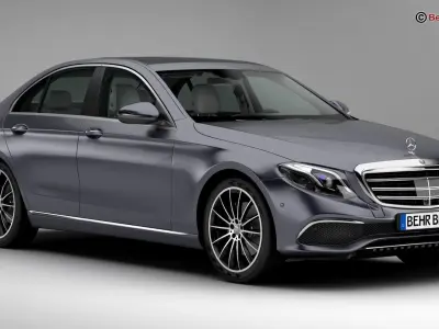 Mercedes E Class Exklusive 2017 3D model