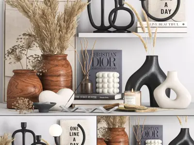 decorative set-06 3D model