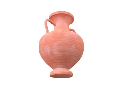 Roman Pottery v2 001 Low-poly 3D model