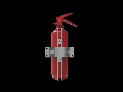 Fire Extinguisher - 3D 3D print model