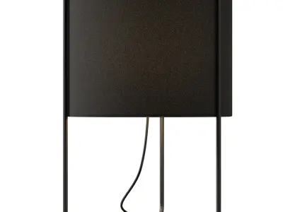 Table lamp Faro Barcelona DRUM 3D model