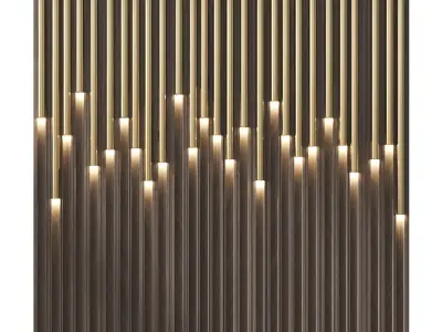 Wall Light Panel Decor 97 3D model