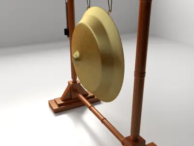 Gongs gong 3D model
