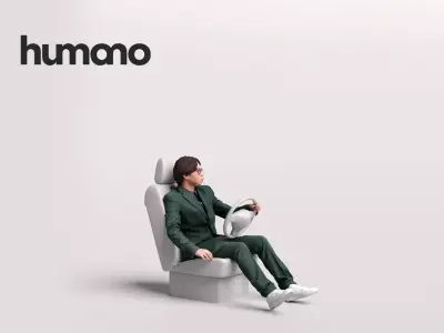 Humano Driving Man 2011-1 3D model