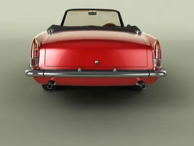 Gordon-Keeble GK1 convertible 3D model