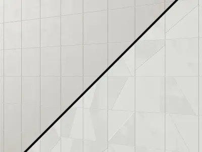 WOW DUO Collection Wall tiles 3D model