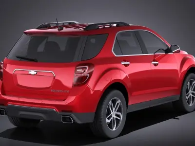 Chevrolet Equinox 2016 VRAY 3D model