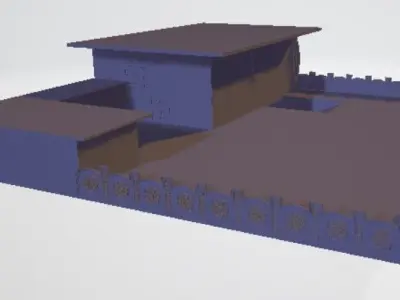 Marriage Hall-1-0002-2-2-22 3D model