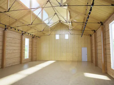 Warehouse loft 2 3D model