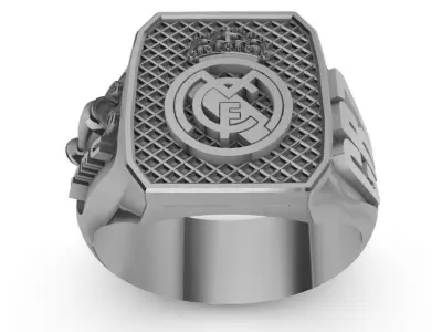 REAL MADRID CR7 RING  3D print model