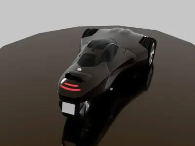 Black Sunshine 3D model