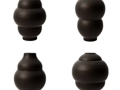 Plump Vase by Pierre Charpin 3D model