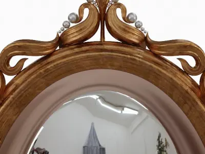 Ornamental Mirror 3D model