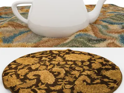 Rugs No 686 Low-poly 3D model