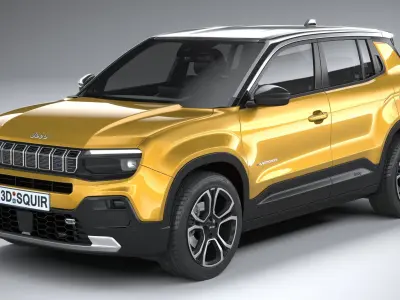 Jeep Avenger 2024 3D model