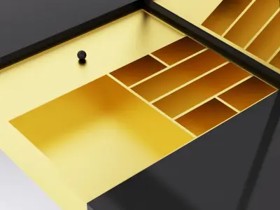 benhamou PANDORA MAKEUP TABLE 3D model