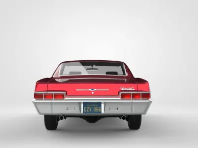 Chevrolet Impala Coupe 1966 3D model