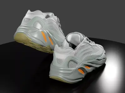 Yeezy 700 V2 Inertia 3D model