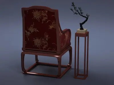 cabinet cabinet wardrobe sofa bed table bookshelve 3D model