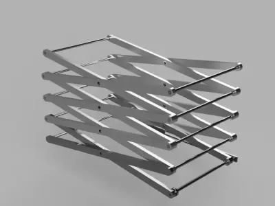 Scissor Lift 3D print model