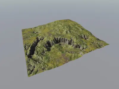 European Biome 1 Free low-poly 3D model