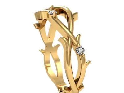 Thorn ring timberlys 3D print model