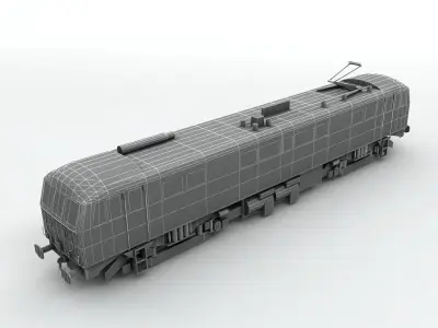 Class 86 Locomotive Freightliner Low-poly 3D model