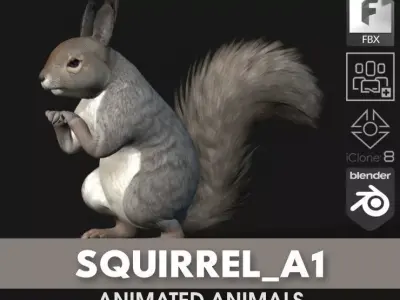 Squirrel-A1 3D model