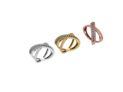 Engagement Ring Free 3D print model 10