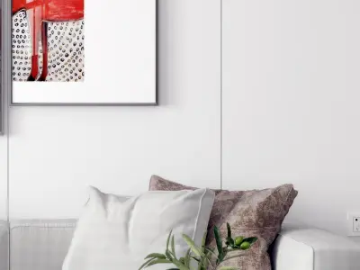 Picture Modern Hanging Combination 3D model