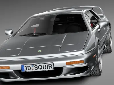 Lotus Esprit V8 2002 3D model