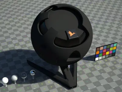 New rubber material - VRay Shader Texture