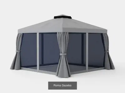 Collection of Gazebo - 4 Models