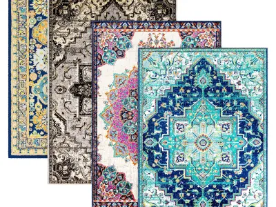 Classic rug 3D model