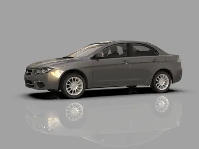 Mitsubishi Lancer Fortis TW-Spec 2013 HQ interior 3D model