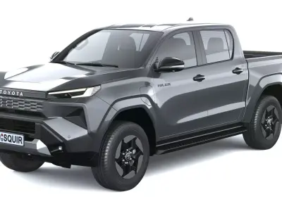 Toyota HiLux BEV 2026 3D model